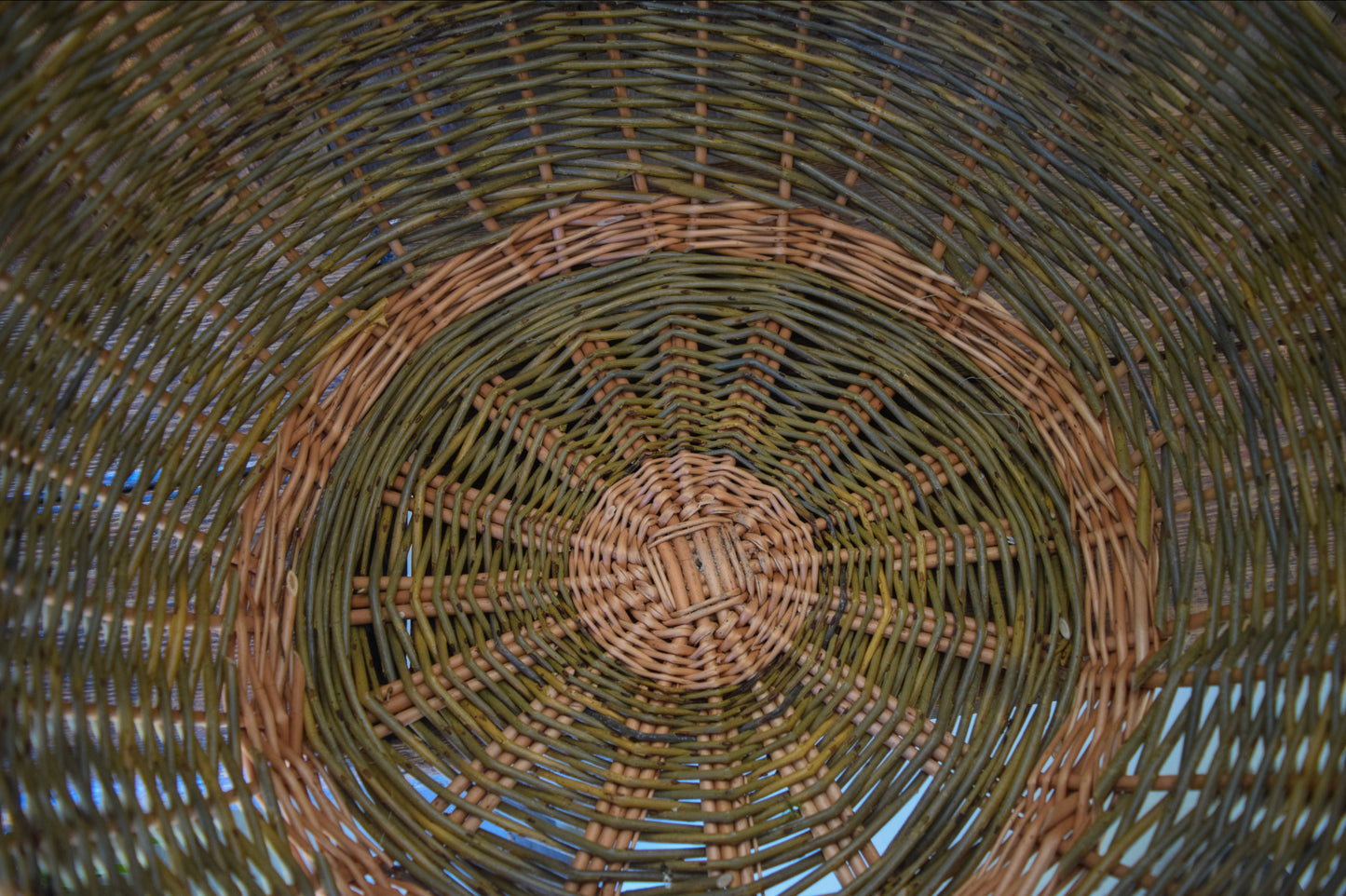Willow storage basket