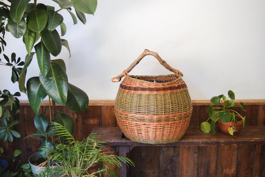 Willow storage basket