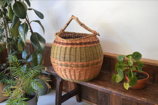 Willow storage basket